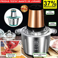 Tocator Electric Multifunctional, Pentru Carne, Fructe si Legume, Bol Din Inox, Capacitate 3L, 4 Lame Din Inox, 300W Putere