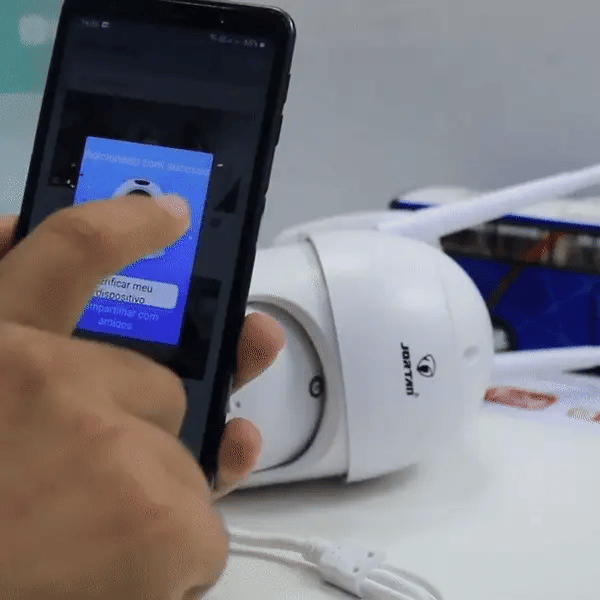 SET 2 X Camera Smart Color Jortan Surveillance2® Wifi, IP Vizualizare Live Prin Aplicatie, Senzor de Miscare