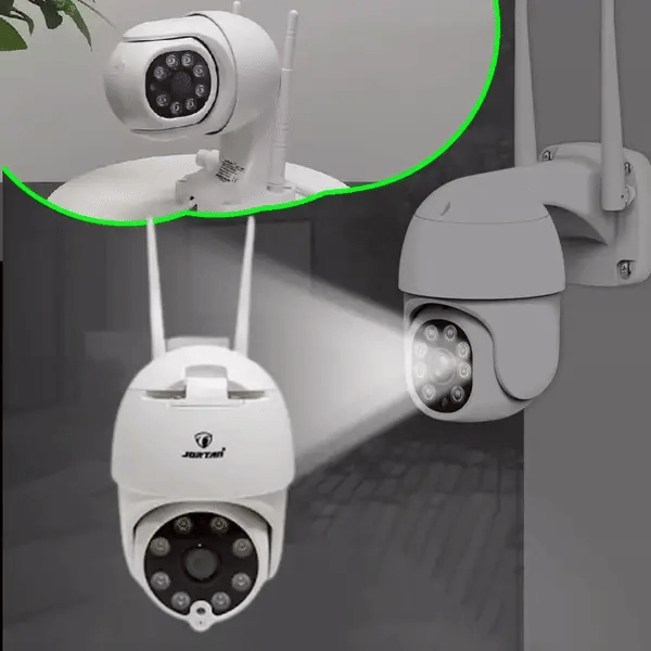 LICHIDARE STOC: SET 2 X Camera Smart Color Jortan Surveillance2® Wifi, IP Vizualizare Live Prin Aplicatie, Senzor de Miscare, 64 GB carduri + CADOU SURPRIZA