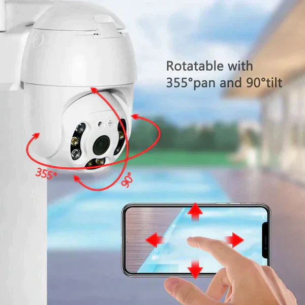 REDUCERE: SET 4 X Camera Smart Color Jortan Surveillance4® Wifi, IP Vizualizare Live Prin Aplicatie, Senzor de Miscare