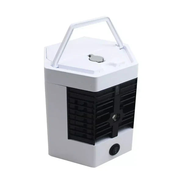 Mini Aer-Conditionat Portabil, 2 Moduri De Functionare, Putere 10W, Incarcare USB