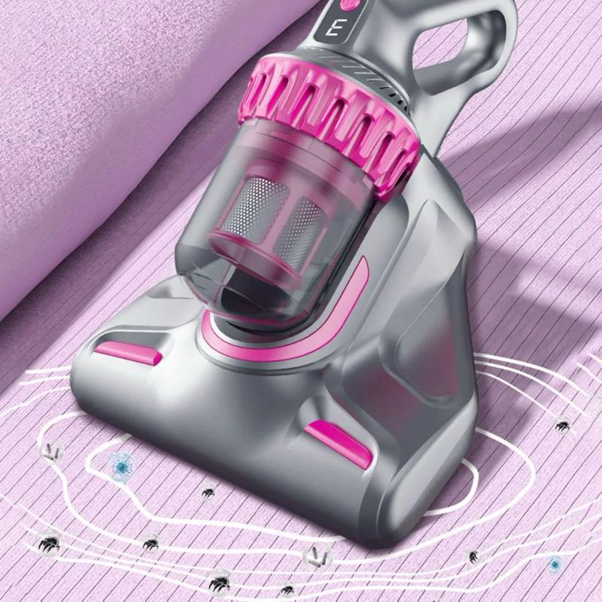 Aspirator Vertical Fara Fir 4 in 1 ,Silentios,Filtru Hepa, 100W, 3 Moduri De Putere + CADOU SURPRIZA