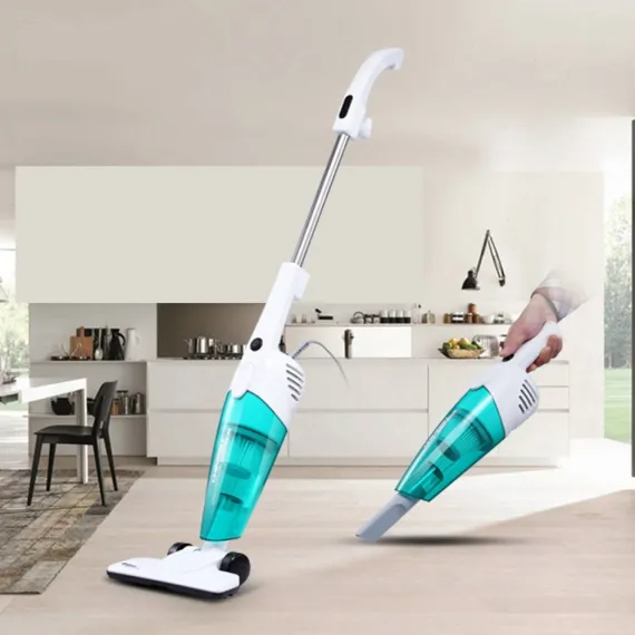 Aspirator Profesional Vertical , 2 in 1 ,Cu Flitru Hepa ,600W,Fara Sac + Mini Mop Portabil CADOU