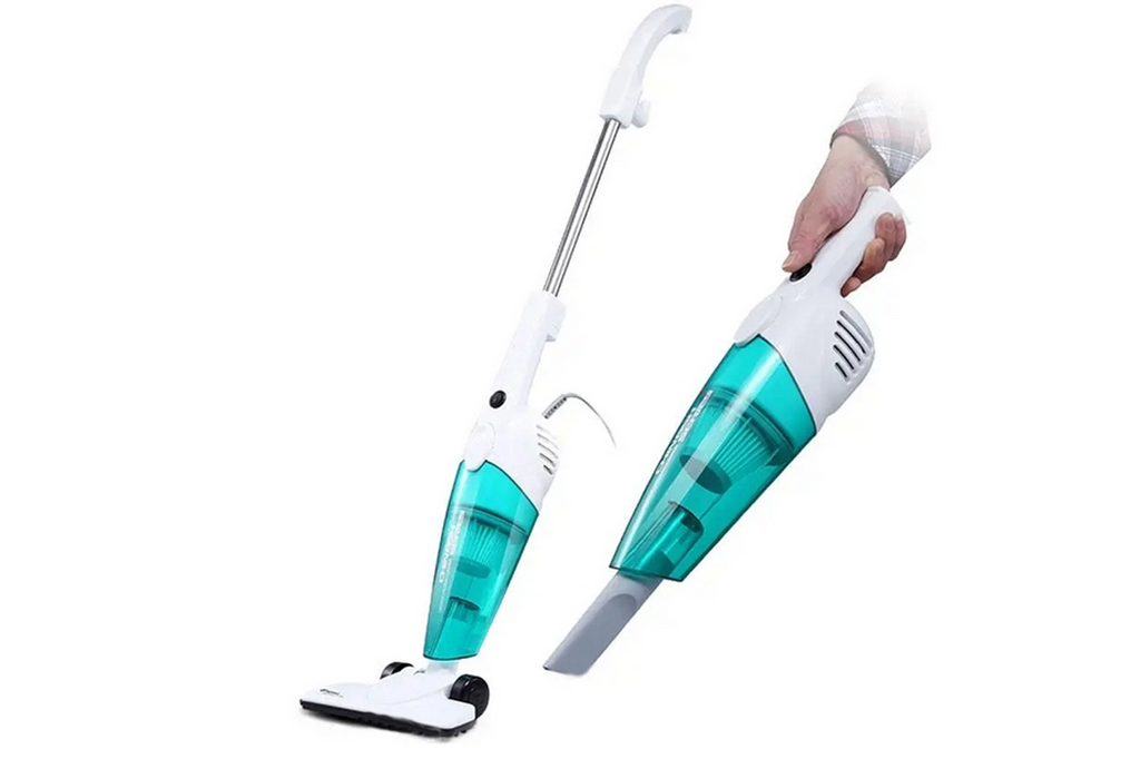 Aspirator Profesional Vertical , 2 in 1 ,Cu Flitru Hepa ,600W,Fara Sac + Mini Mop Portabil CADOU