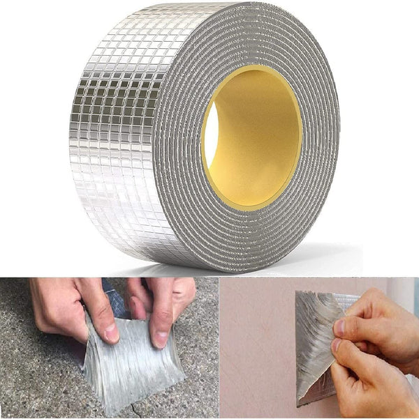 Banda Adeziva Durabila, Rezistenta La Apa si Temperaturi Inalte, Pentru Reparatii si Izolatii, 5 cm x 10 m, 1+1 CADOU