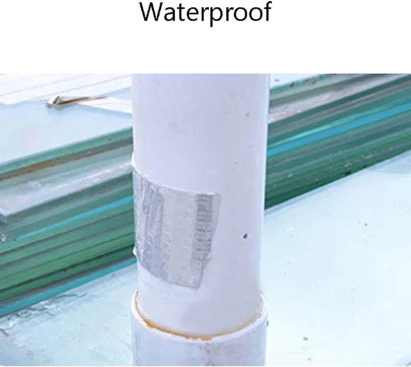 Banda Adeziva Durabila, Rezistenta La Apa si Temperaturi Inalte, Pentru Reparatii si Izolatii, 10 cm x 5 m, 1+1 CADOU