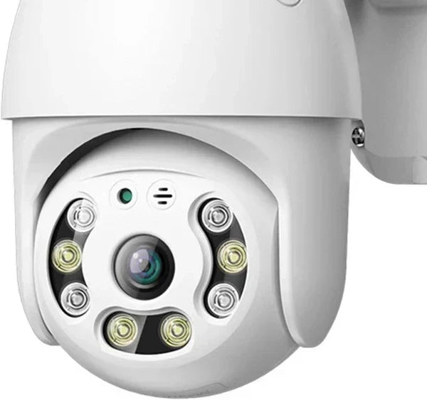Set Promo: 3 Camere De Supraveghere Wifi Smart, Full HD, Senzor de Miscare, IP66, Aplicatie Telefon + 3 Carduri 64 GB