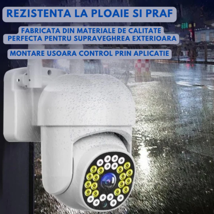Cameră Jortan  Supraveghere WiFi – Protejează-ți Casa Inteligent, Oricând și de Oriunde