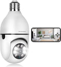Camera  WI-FI Smart-Bulb, tip bec cu Senzor de Miscare si Aplicatie Telefon