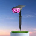 Lampa Solara RGB cu LED-uri Colorate, Panou Solar, Sistem de Prindere, 7 Culori, Pornire si Oprire Automata
