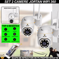 REDUCERE: SET 2 X Camera Smart Color Jortan Surveillance2® Wifi, IP Vizualizare Live Prin Aplicatie, Senzor de Miscare
