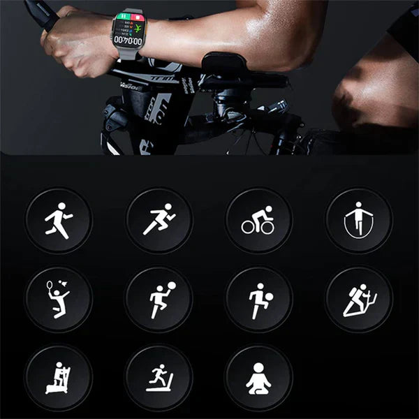 SmartWatch T800 Ultra cu Incarcator Wireless, Notificari Apel si Retele Sociale + Monitorizare Sanatate