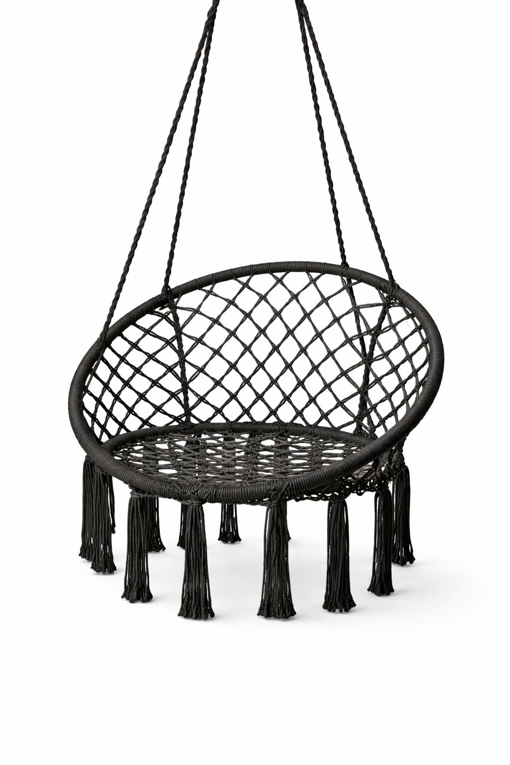 Leagan BOHO GARDEN 3+, Pentru Terasa și Gradina, Suport 125kg, Design Premium, Disponibil in Culori: Bej, Gri, Negru, Maro
