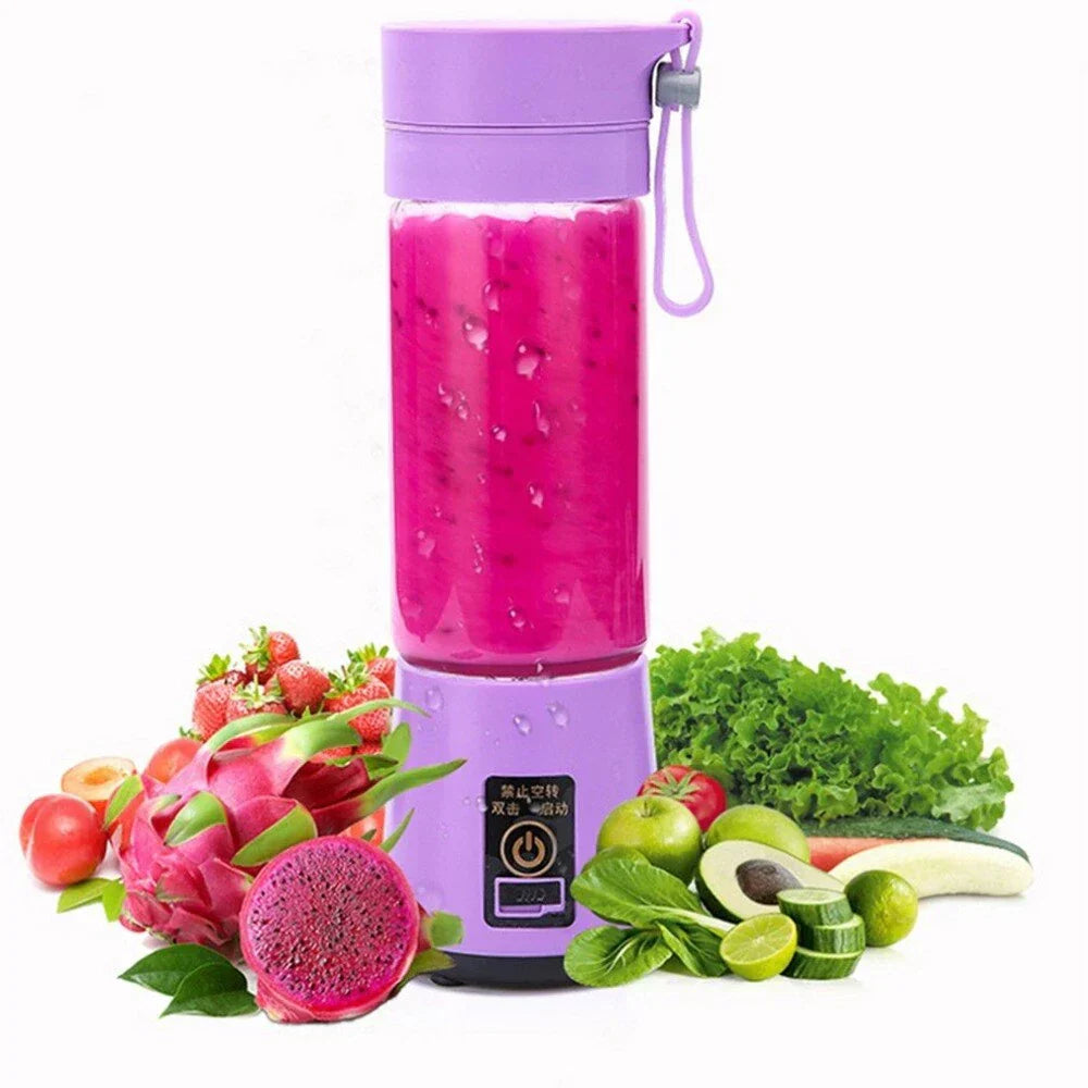 Mini blender portabil cu incarcare USB | Mixer pentru smoothie si shake | Blender electric de calatorie fara fir