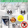 PACHET PROMO: 2 x Camera Supraveghere WiFi IP 355 Grade cu CONTROL PE TELEFON