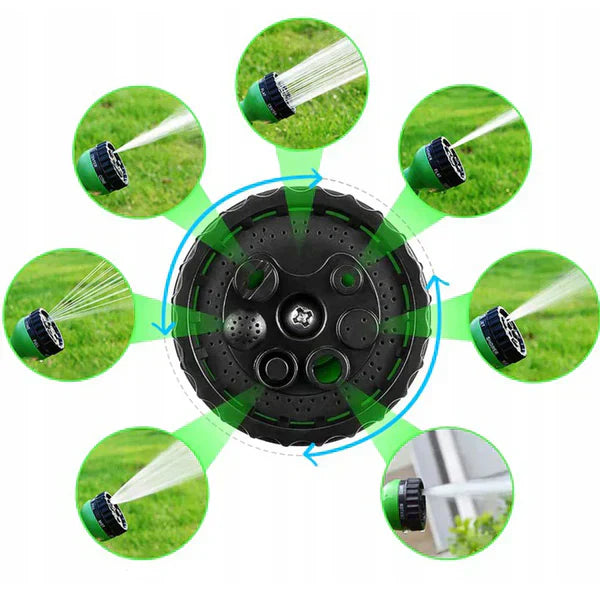 1+1 Cadou: Furtun de Gradina Extensibil 30m + Aparat de Udat Inclus