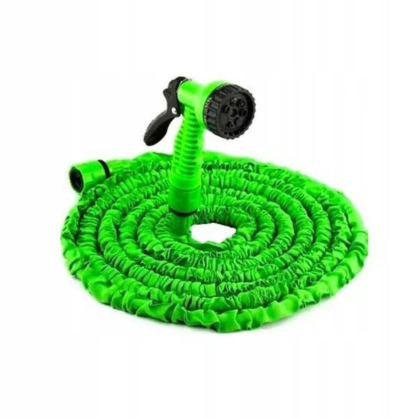 1+1 Cadou: Furtun de Gradina Extensibil 30m + Aparat de Udat Inclus