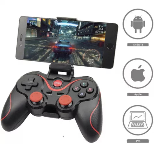 Gamepad Bluetooth Pentru Telefon , Tableta , PC , Smart TV , Smart Box Cu Acumulator