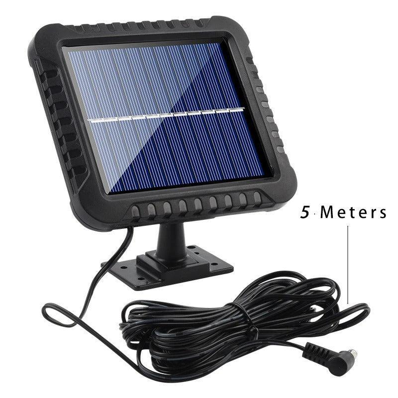 Set 4 Lămpi Solare 120W cu Senzor de Lumină și Mișcare Leduri COB + Telecomandă