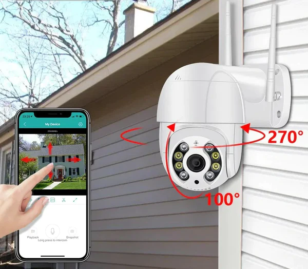 Camera Supraveghere WiFi IP 355 Grade cu CONTROL PE TELEFON