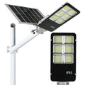 Lampă Stradală Solară Jortan TB-400W, 2000LM, 396 LED 5730, Telecomandă + Fotocelulă, IP66