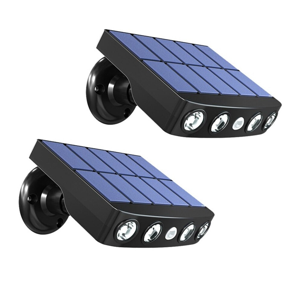 Set 2 Lampi Solare Ultra-Puternice – Securitate si Lumina la 180°