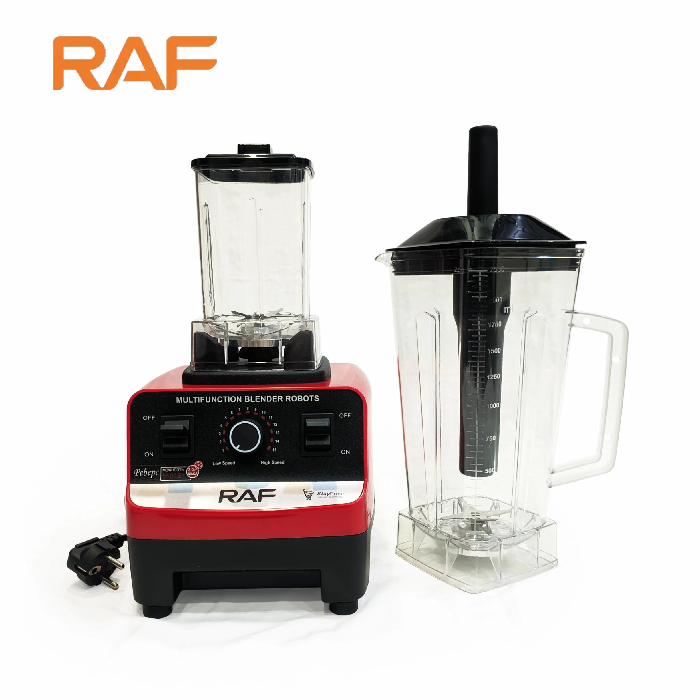 Blender electric 2 in 1 RAF R.2809, 2400w