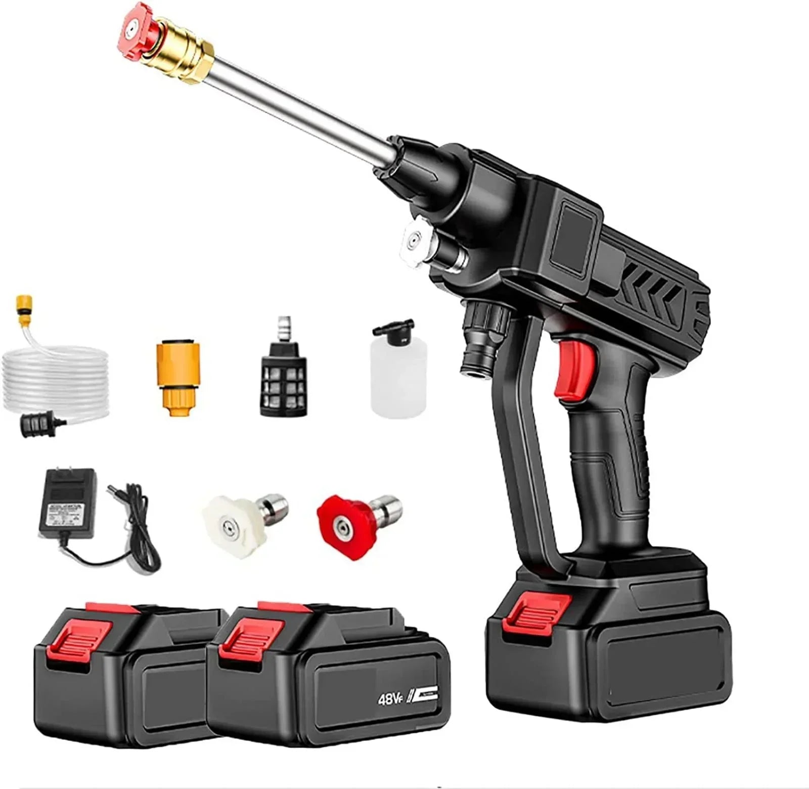 Kit De Spalat Cu Presiune cu 2 ACUMULATORI de 48V + CADOU SURPRIZA ( valoare minima 25 lei )
