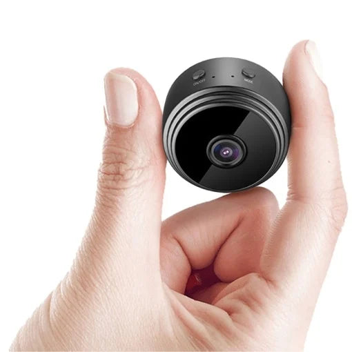 Mini Camera Spion    Wi-Fi, 32 GB, Audio-Video, Vedere infrarosu + card cadou