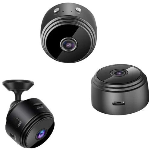 Mini Camera Spion    Wi-Fi, 32 GB, Audio-Video, Vedere infrarosu + card cadou