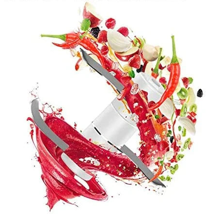 Tocator Electric Portabil, Pentru Usturoi, Nuci, Carne, Legume, Capacitate 250 ml