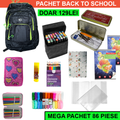 Pachet Back To School 86 Piese - Echipare COMPLETA Pentru Noul An Scolar