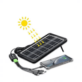 Panou Solar Cu Functie De Power Bank, Rezistent La Intemperii