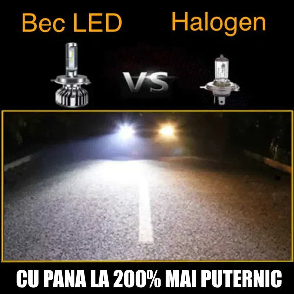 SET BECURI AUTO LED C6 H7, 7600 LUMENI, 36 W