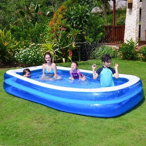 Piscina Gonflabila 200x145x45cm Pentru O Vara Relaxanta