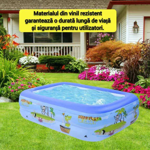 Pachet Promotional : Piscina Copii + Cadita Bebe + Pompa Electrica + Artic Cool