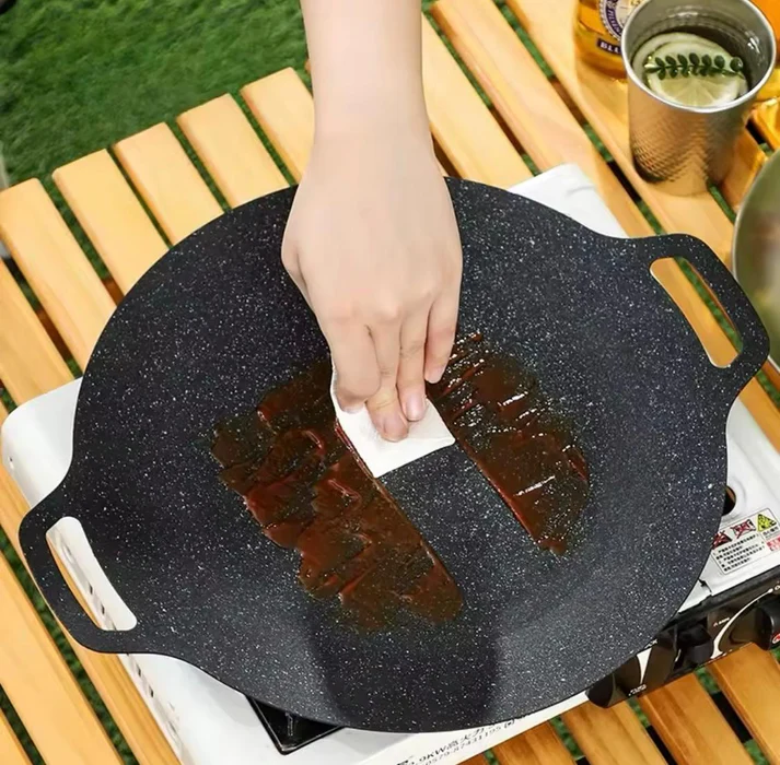 1+1 GRATIS: Plita Japoneaza Antiaderenta ,Rezistenta In Timp,Diametru Mare 36 cm
