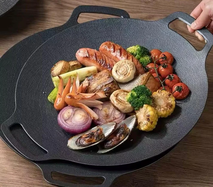 1+1 GRATIS: Plita Japoneaza Antiaderenta ,Rezistenta In Timp,Diametru Mare 36 cm