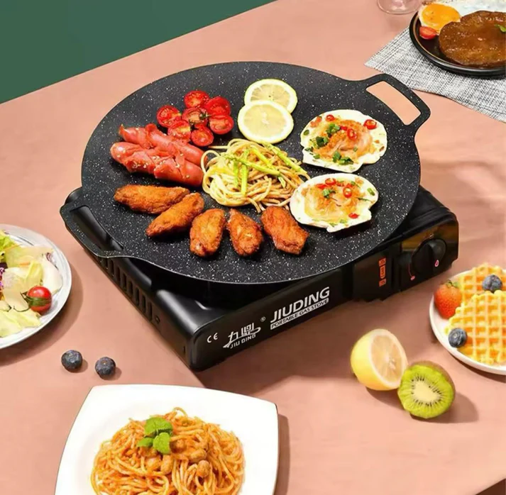 1+1 GRATIS: Plita Japoneaza Antiaderenta ,Rezistenta In Timp,Diametru Mare 36 cm
