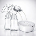 Pompă de Sân Electrică Dublă, 2 Moduri și 9 Niveluri de Aspirație, Sistem Anti-Reflux, Fără BPA, Alimentare USB,