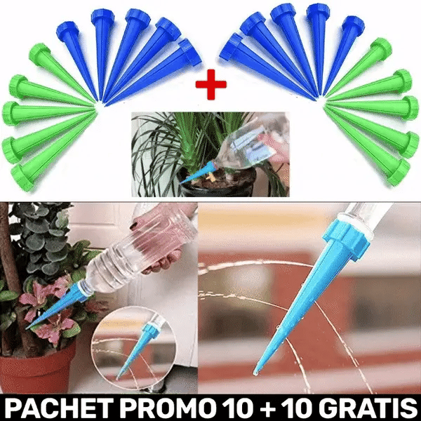 10+10 GRATIS: Sistem Automat de Udare a Plantelor prin Picurare