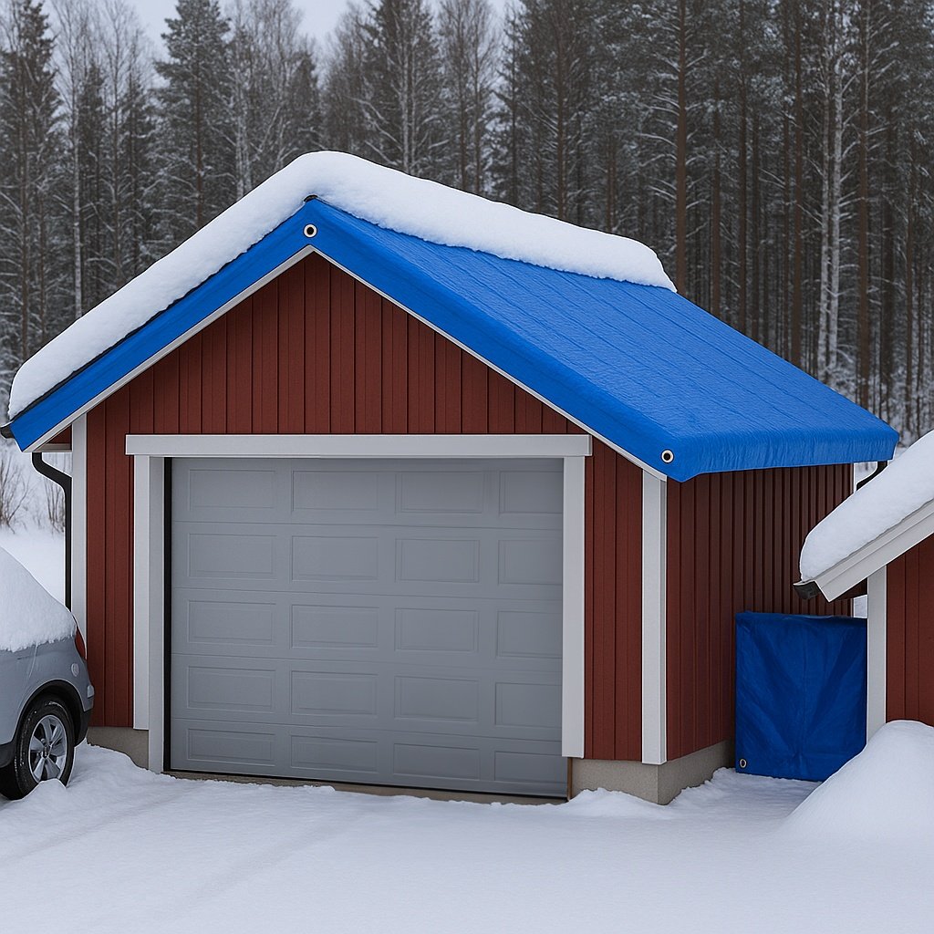 1+1 GRATIS: Prelata Super Rezistenta Pentru Ploaie si Acoperit Suprafete, 3x4 m + CADOU Surpriza