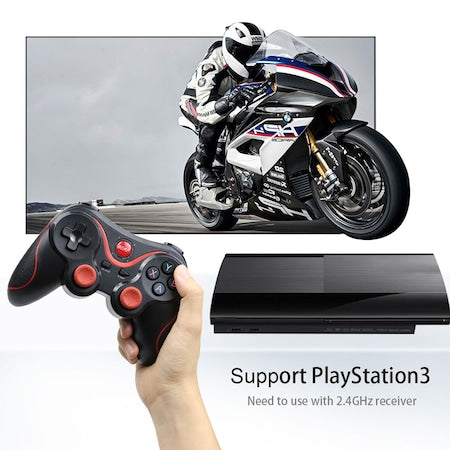 Gamepad Bluetooth Pentru Telefon , Tableta , PC , Smart TV , Smart Box Cu Acumulator