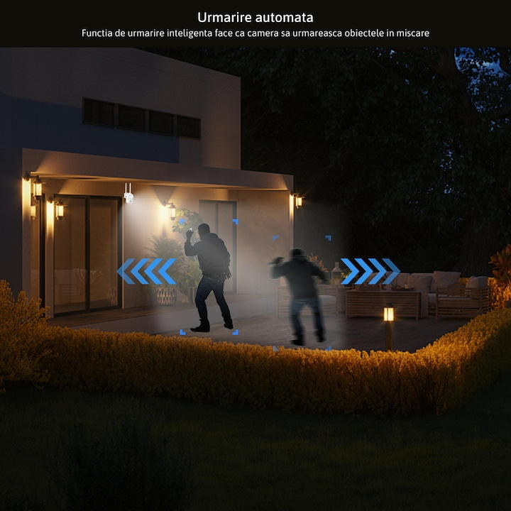 Cameră Jortan  Supraveghere WiFi – Protejează-ți Casa Inteligent, Oricând și de Oriunde