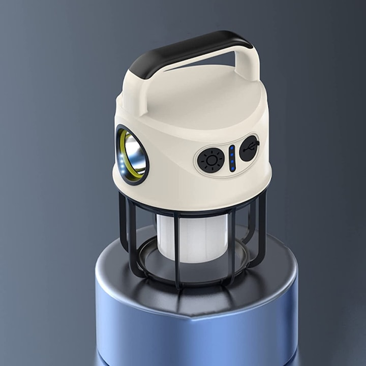 Lanterna Multifuncțională –USB, 10W – Putere și versatilitate în orice situație!