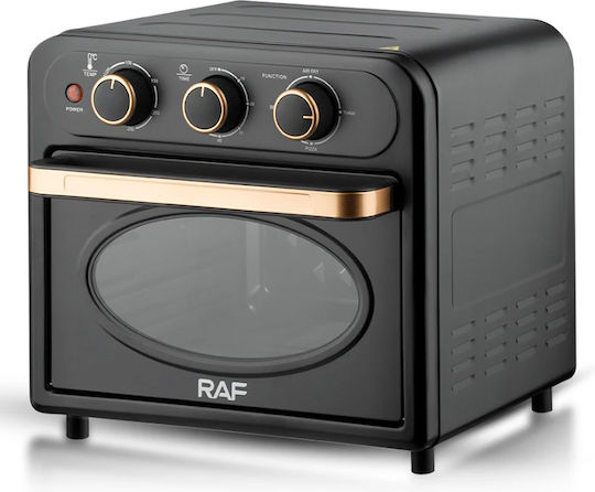 Cuptor Electric și Friteuză cu Aer RAF R.5348B – Inovație 2-în-1