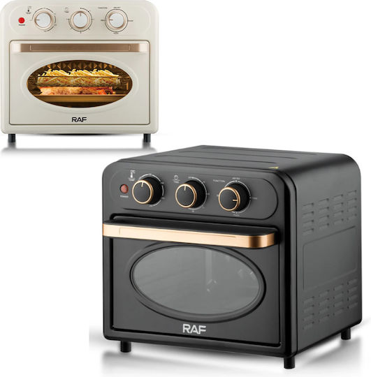 Cuptor Electric și Friteuză cu Aer RAF R.5348B – Inovație 2-în-1